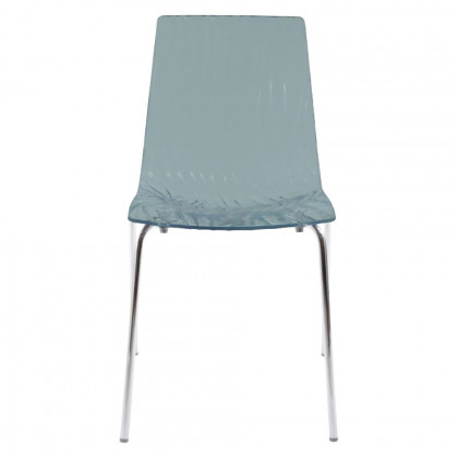 Creative - Calima Italian Side Chair in Smoked Gray