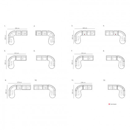 Creative Cecile Sectional - Left Facing Chaise
