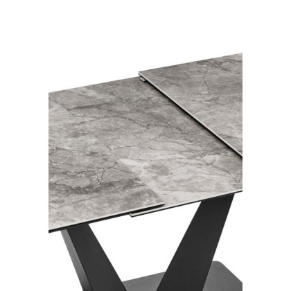 Creative - Graf Extendable Ceramic Painted Top Dining Table
