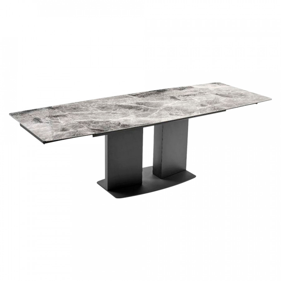 Creative - Grand Extendable Ceramic Painted Top Dining Table