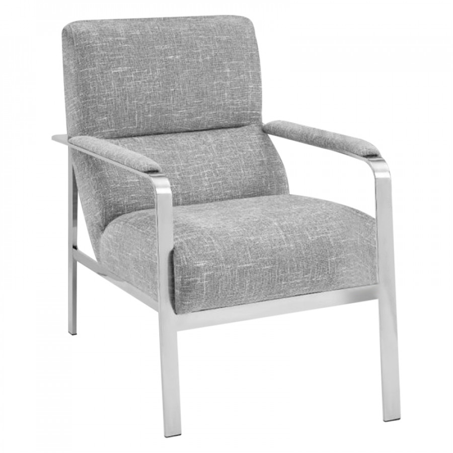 Creative Lia Accent Chair Light Gray
