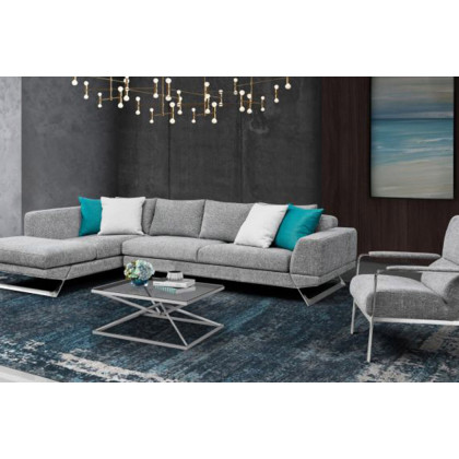 Creative Lia Accent Chair Light Gray