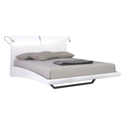 Creative Moonlight King Size Bed - White