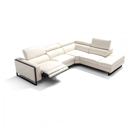 Creative Porro Left Arm Sectional with Recliners - Leather