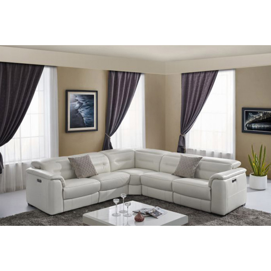 Creative - Rossi Sectional with Power Recliners