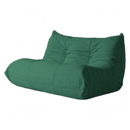 Crenus - Caterpillar 53.15″ Floor Loveseat Sofa Teddy Velvet