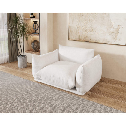 Crenus - Sereno 50.39" Single Armrest Sofa Chenille Floor Sofa