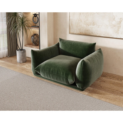 Crenus - Sereno 50.39" Single Armrest Sofa Chenille Floor Sofa