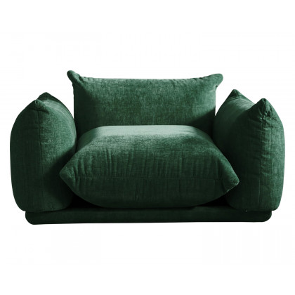 Crenus - Sereno 50.39" Single Armrest Sofa Chenille Floor Sofa