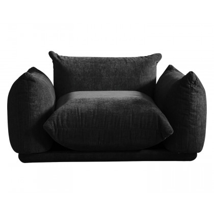 Crenus - Sereno 50.39" Single Armrest Sofa Chenille Floor Sofa