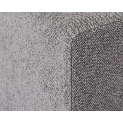 Crenus Cloud 80.3" Modular Sofa-LoveSeat Removable Sofa Cover - Light Gray