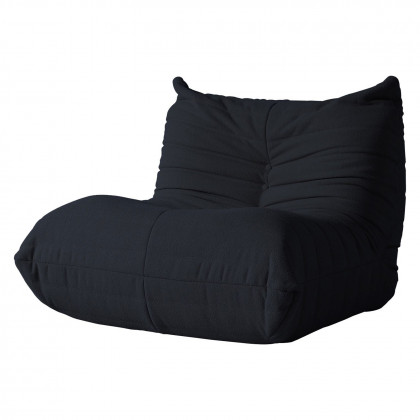 Crenus 34.25" Caterpillar Sofa Chair - Brown, Teddy Velvet