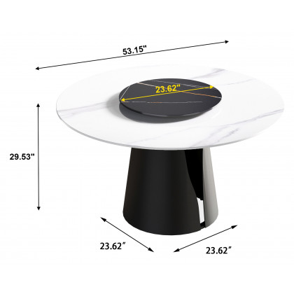 Crenus - Cigno Round Dining Table