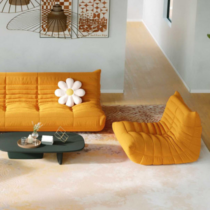 Crenus - 34.25" Caterpillar Sofa Chair