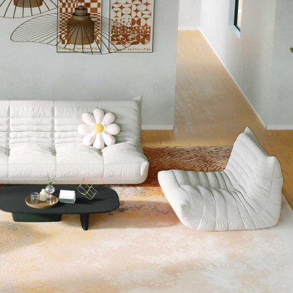 Crenus - 34.25" Caterpillar Sofa Chair