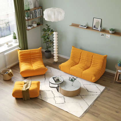 Crenus - 34.25" Caterpillar Sofa Chair
