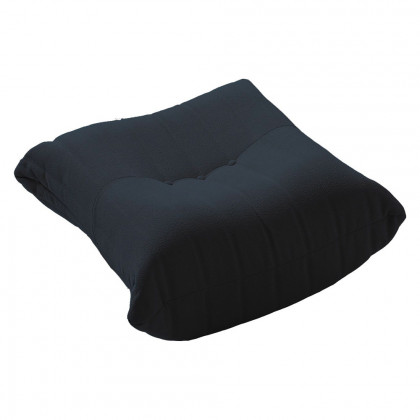 Crenus 34.25" Caterpillar Sofa Ottoman - Pink, Teddy Velvet