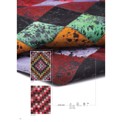 CutCut - Oscar Mix Leather Rug