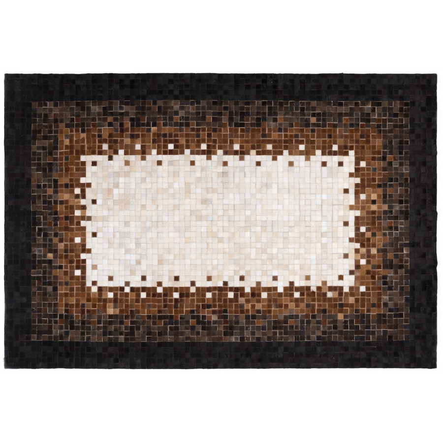 CutCut Quadra Center Leather Rug - 140x200