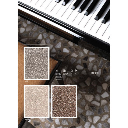 CutCut Rock Brown Rug - 200x290