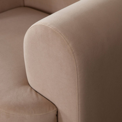 Diamond Sofa Form Performance Velvet Chair - Camel