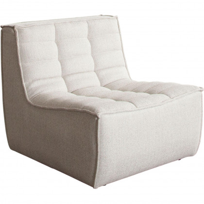 Diamond Sofa Marshall Scooped Seat Armless Fabric Chair - Sand