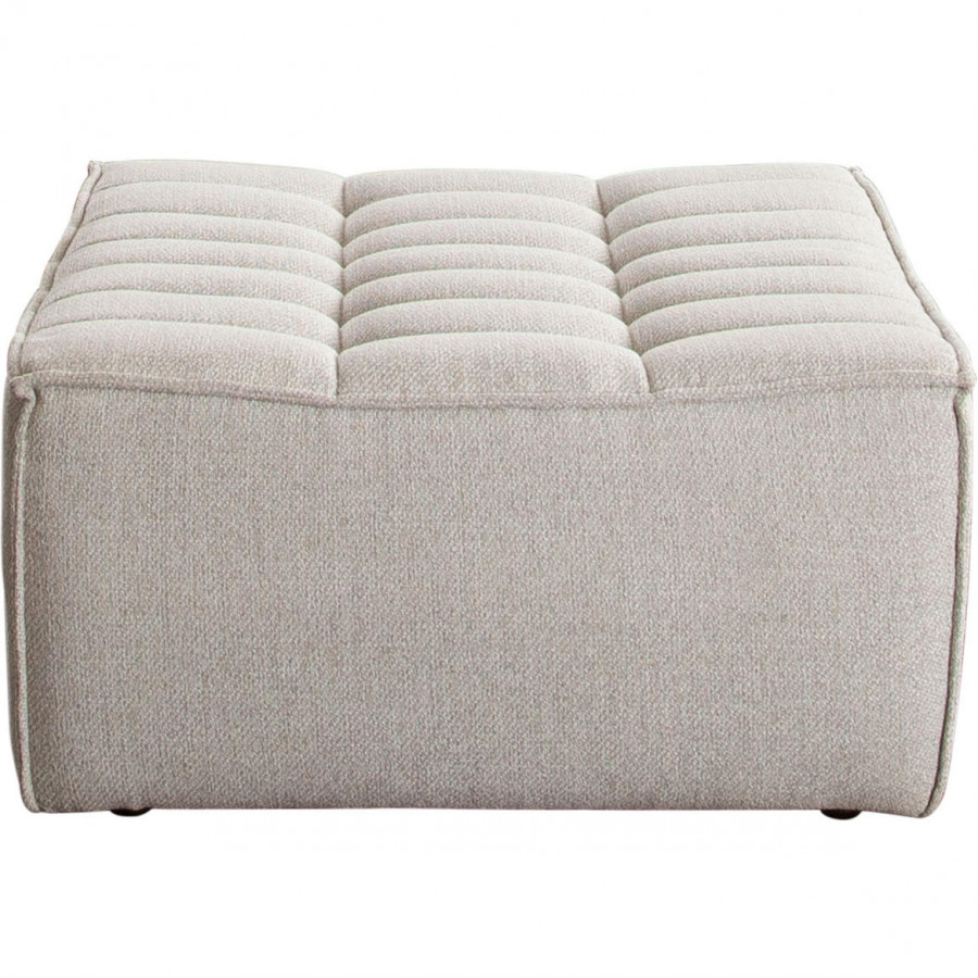 Diamond Sofa Marshall Scooped Seat Fabric Ottoman - Sand