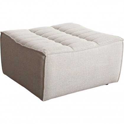 Diamond Sofa Marshall Scooped Seat Fabric Ottoman - Sand