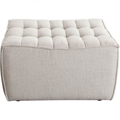 Diamond Sofa Marshall Scooped Seat Fabric Ottoman - Sand