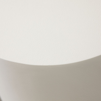 Diamond Sofa Montage Faux Cement Round End Table - Ivory