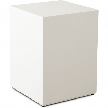 Diamond Sofa Montage Faux Cement Square End Table - Ivory