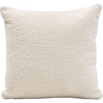 Diamond Sofa 16" Square Boucle Textured Fabric Accent Pillows (Set of 2) - Bone