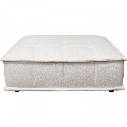 Diamond Sofa - Platform Square Fabric Modular Lounger with Bolstered Non-Skid Backrest