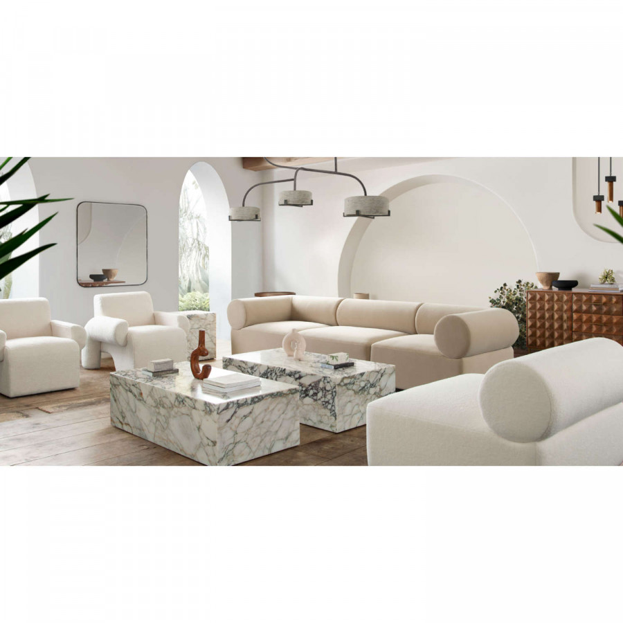 Diamond Sofa - Zia 3PC Fabric Modular Sofa