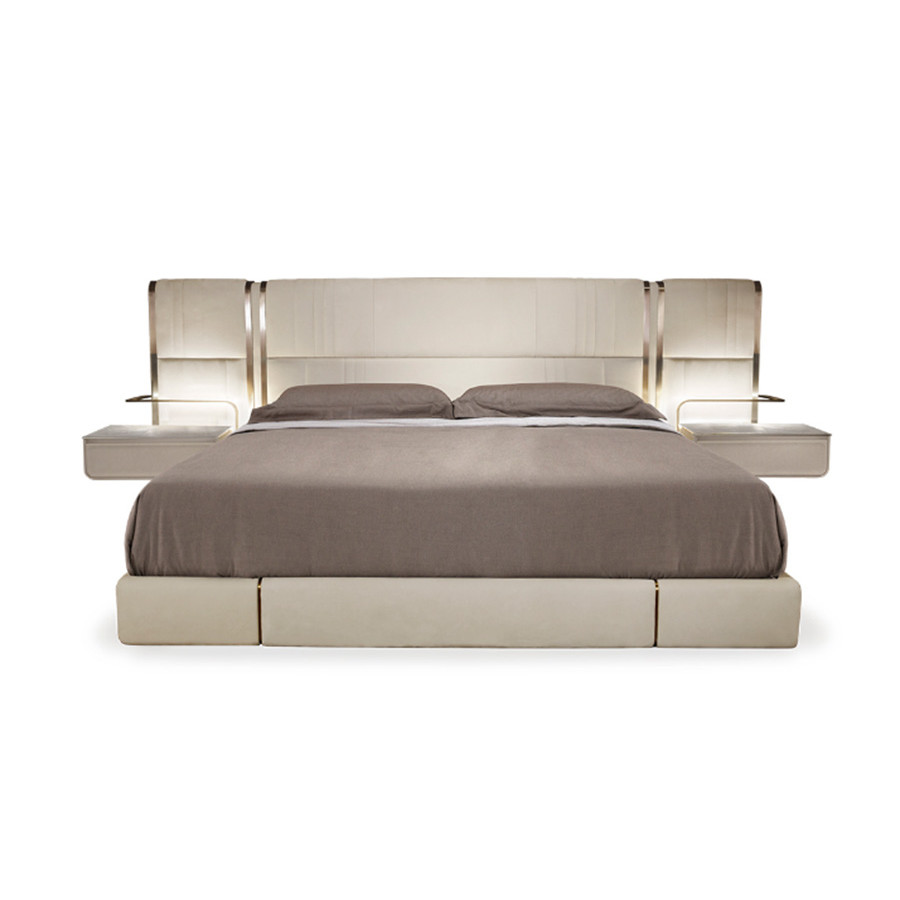 Domeris - Nova Bed+Bedside Table Set