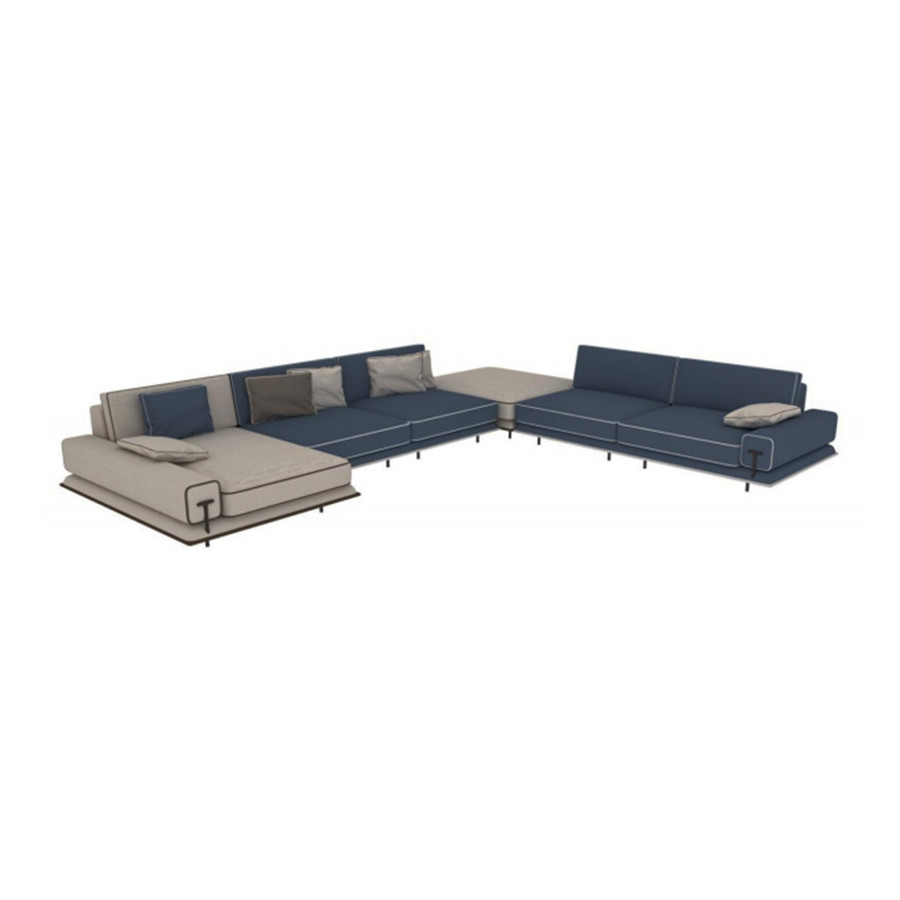 Domeris - Blues Four Seaters Sofa