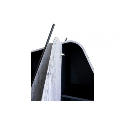Driade Hidalgo Sideboard - White/Black