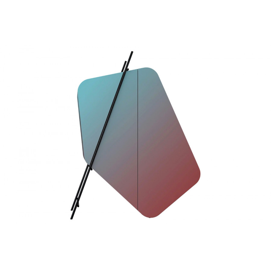 Driade Hidalgo Sideboard - Light Blue/Red
