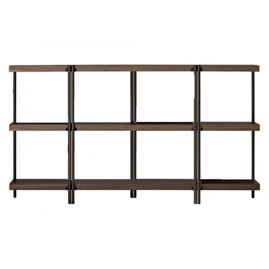 Driade Zigzag Small Bookcase - Walnut