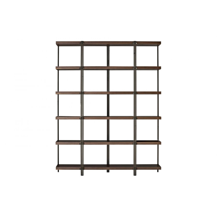 Driade Zigzag Large Bookcase - Walnut