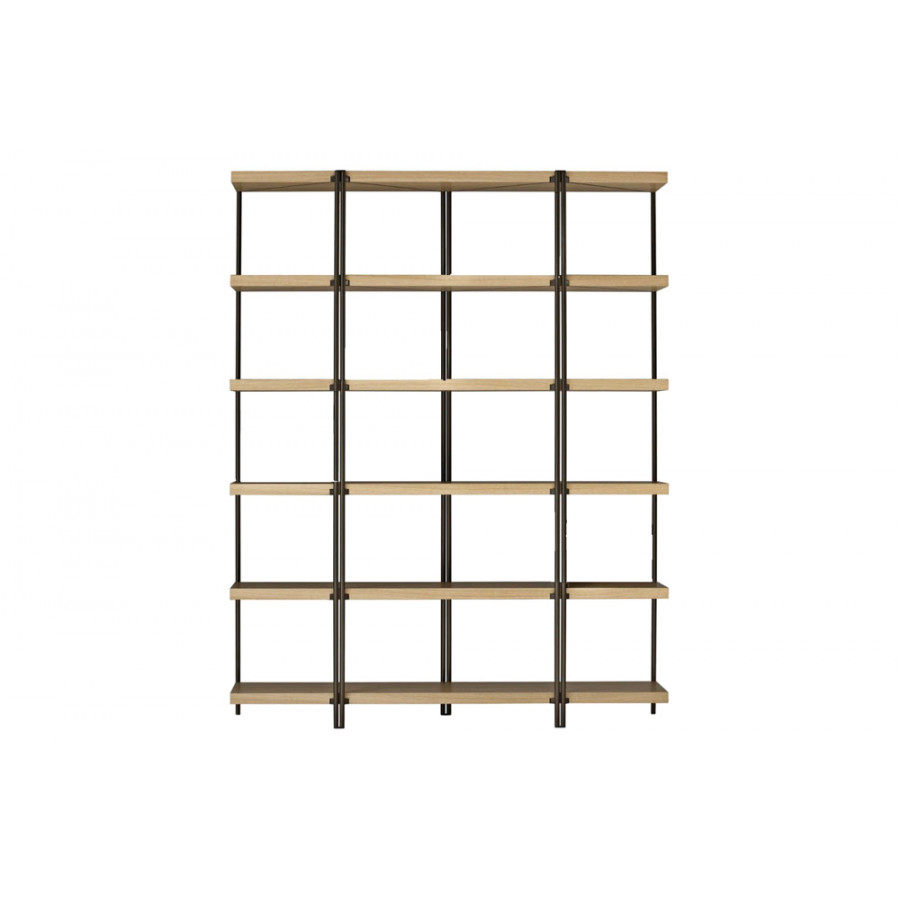 Driade Zigzag Large Bookcase - Natural