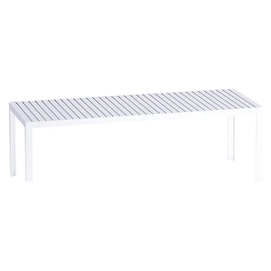 Driade Kalimba 94" Outdoor Table - White
