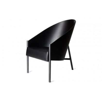 Driade Pratfall Solid Armchair - Black/Anthracite