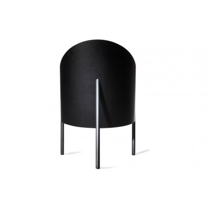 Driade Pratfall Solid Armchair - Black/Anthracite