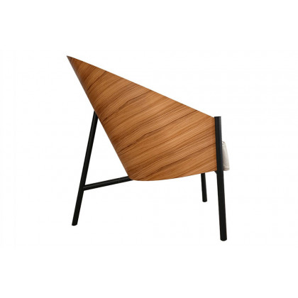 Driade Pratfall Solid Armchair - Natural/Anthracite