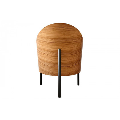 Driade Pratfall Solid Armchair - Natural/Anthracite