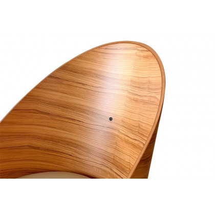Driade Pratfall Solid Armchair - Natural/Anthracite