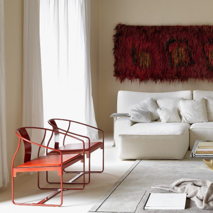Driade Mingx Solid Armchair - Orange