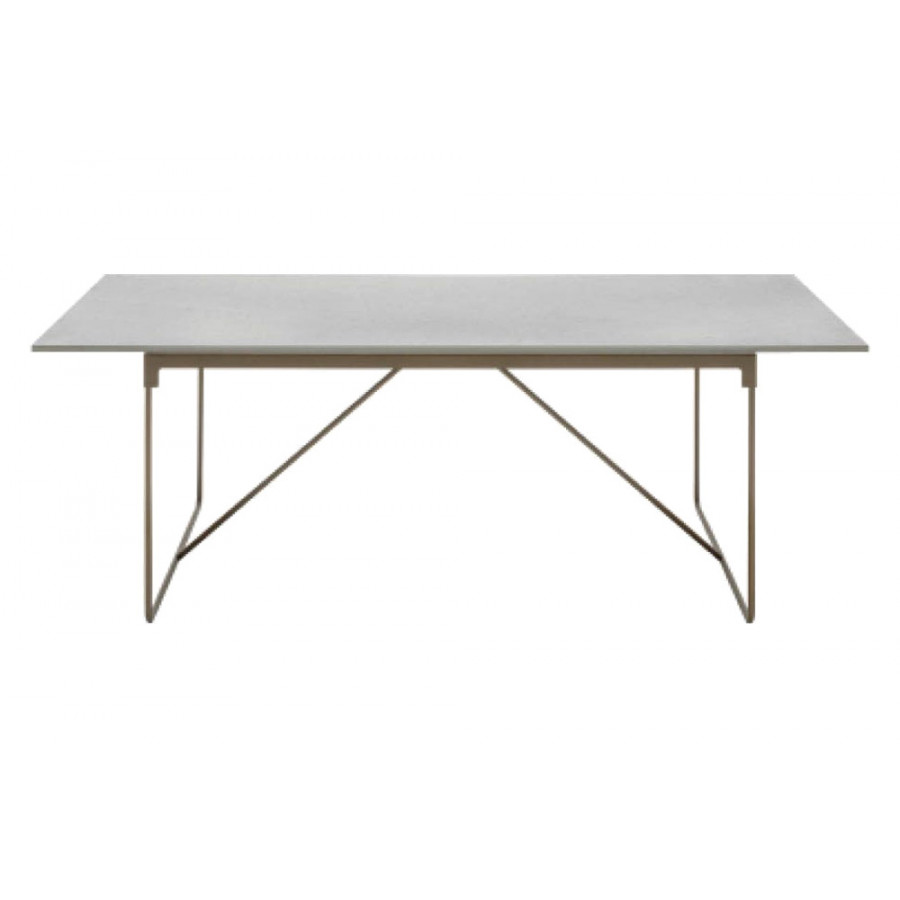 Driade Mingx Dining Table - Gray/Bronze