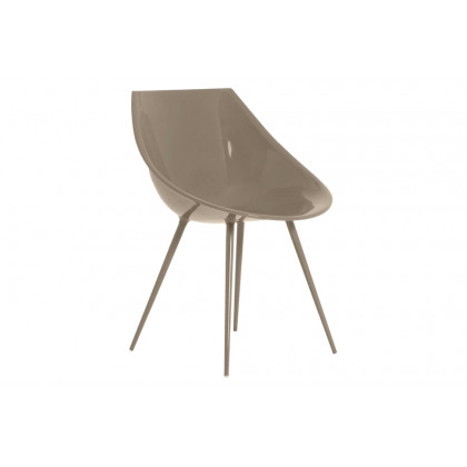 Driade Lagò Chair - Dark Beige